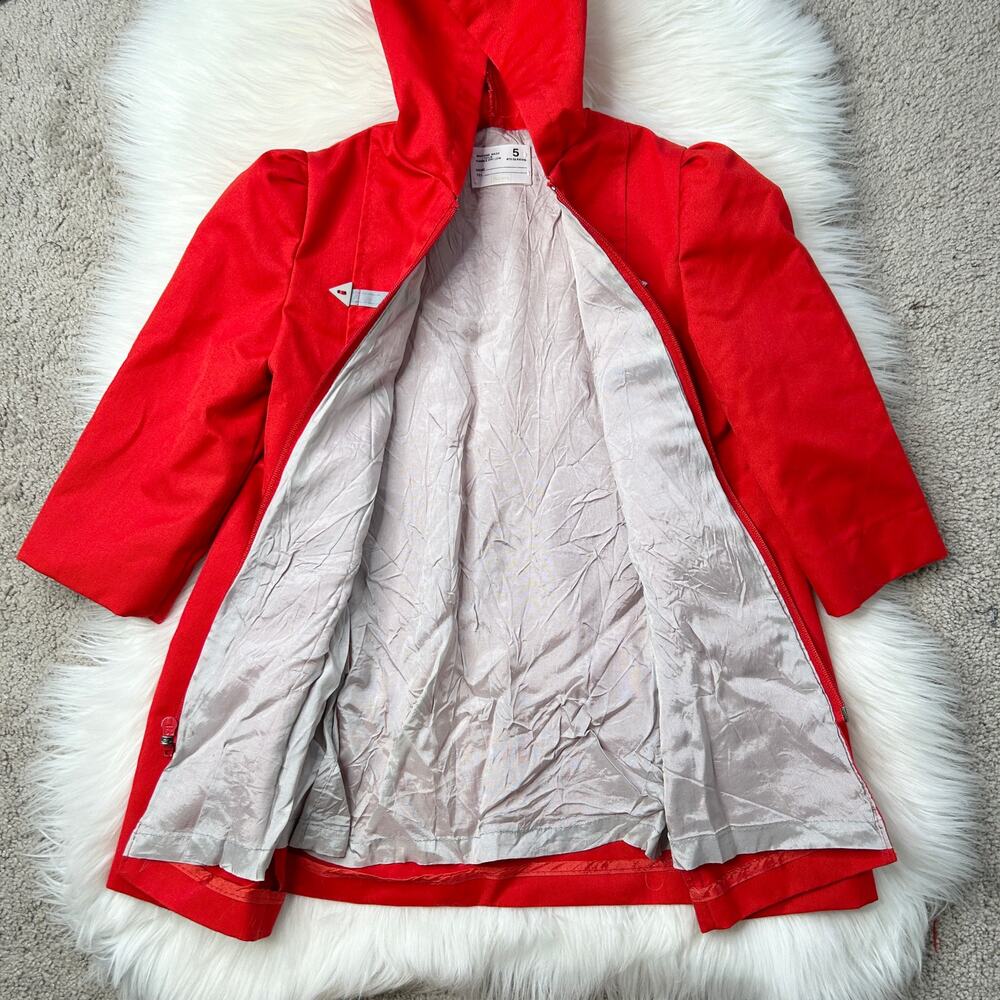 SEARS Vintage Winter Coat Child Girls Kids 5 Storybook Whimsical Fairytale Retro - Picture 3 of 8